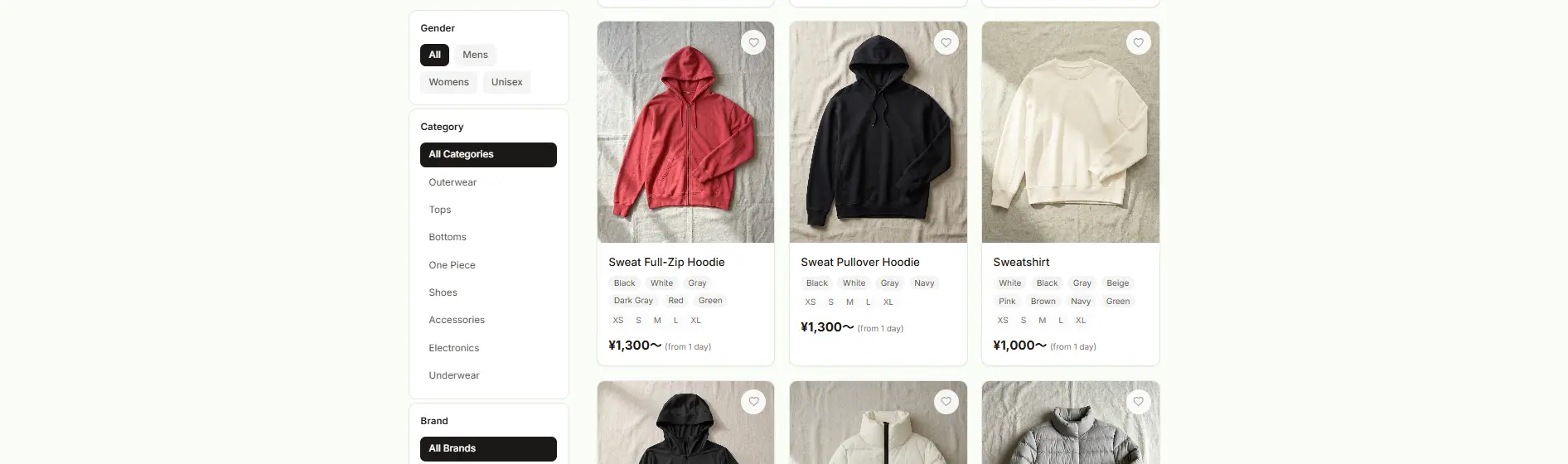 Laplace closet catalog